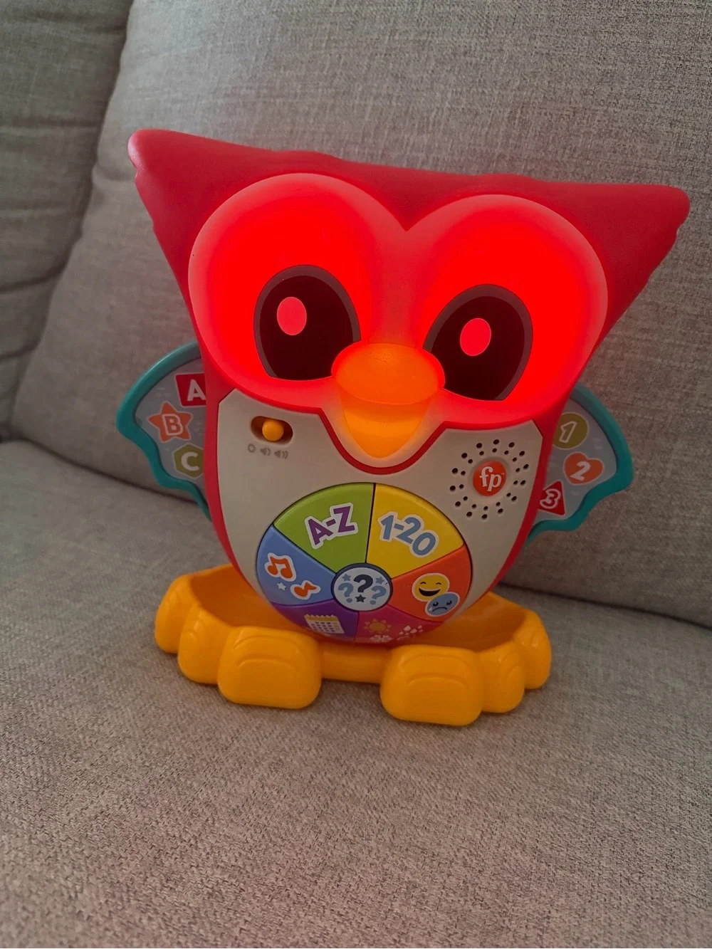 Fisher-Price Interactive Owl Learning Toy Linkables Works